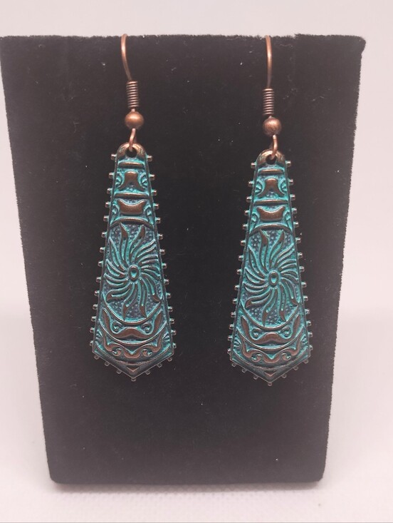 Jewelry - Vintage Earrings Turquoise Antique Women's Dangle Jewelry New G24